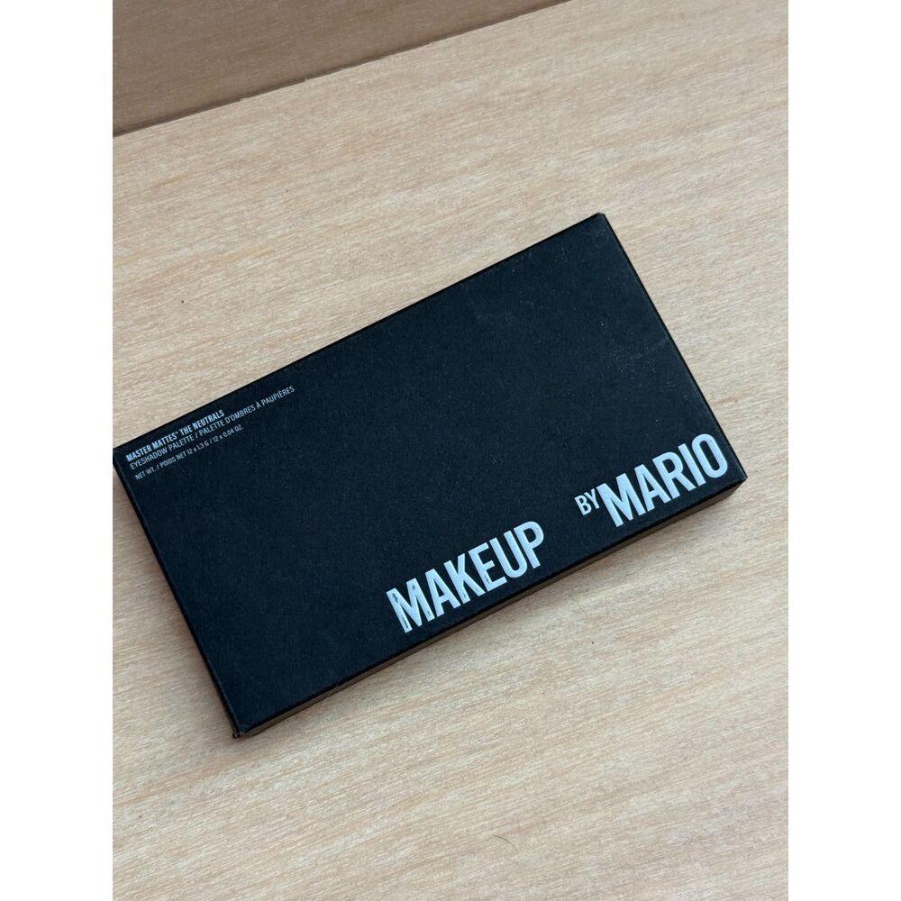 Makeup By Mario Master Mattes THE NEUTRALS Eye Palette 12 Shades New In Box - Picture 4 of 6